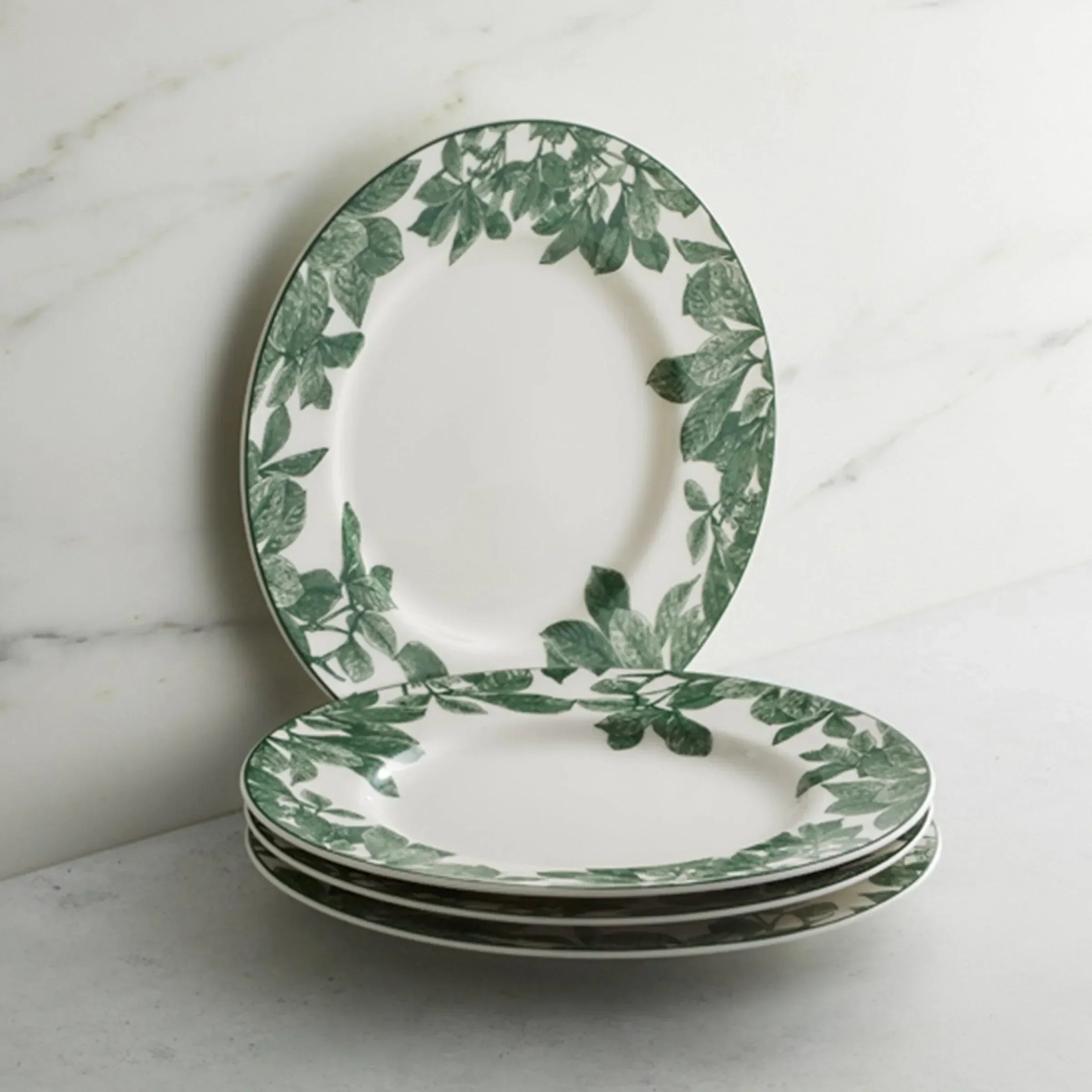 Arbor Rimmed Porcelain Salad Plate - The Mayfair Hall