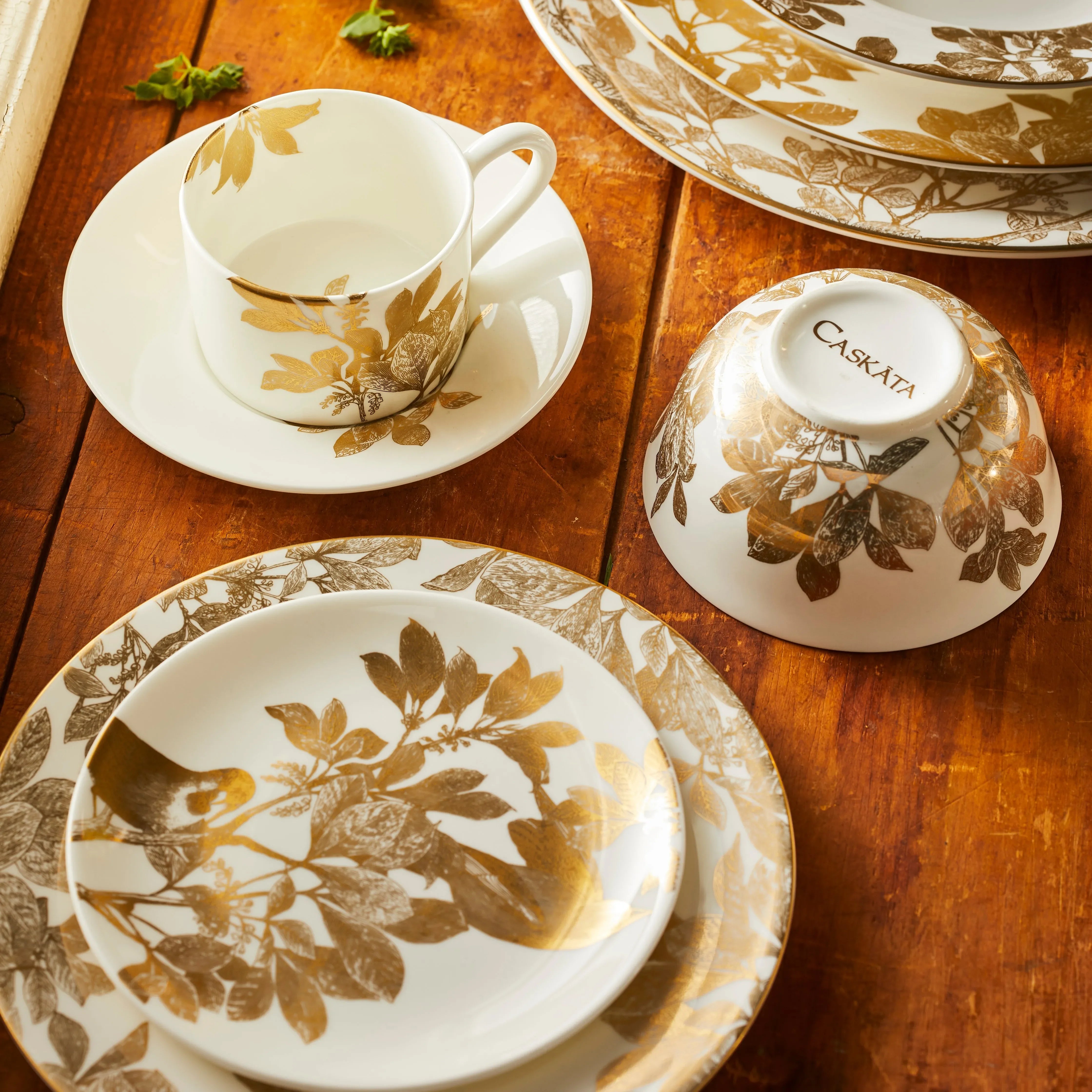 Arbor Birds Porcelain Small Plates (Set of 4) - The Mayfair Hall