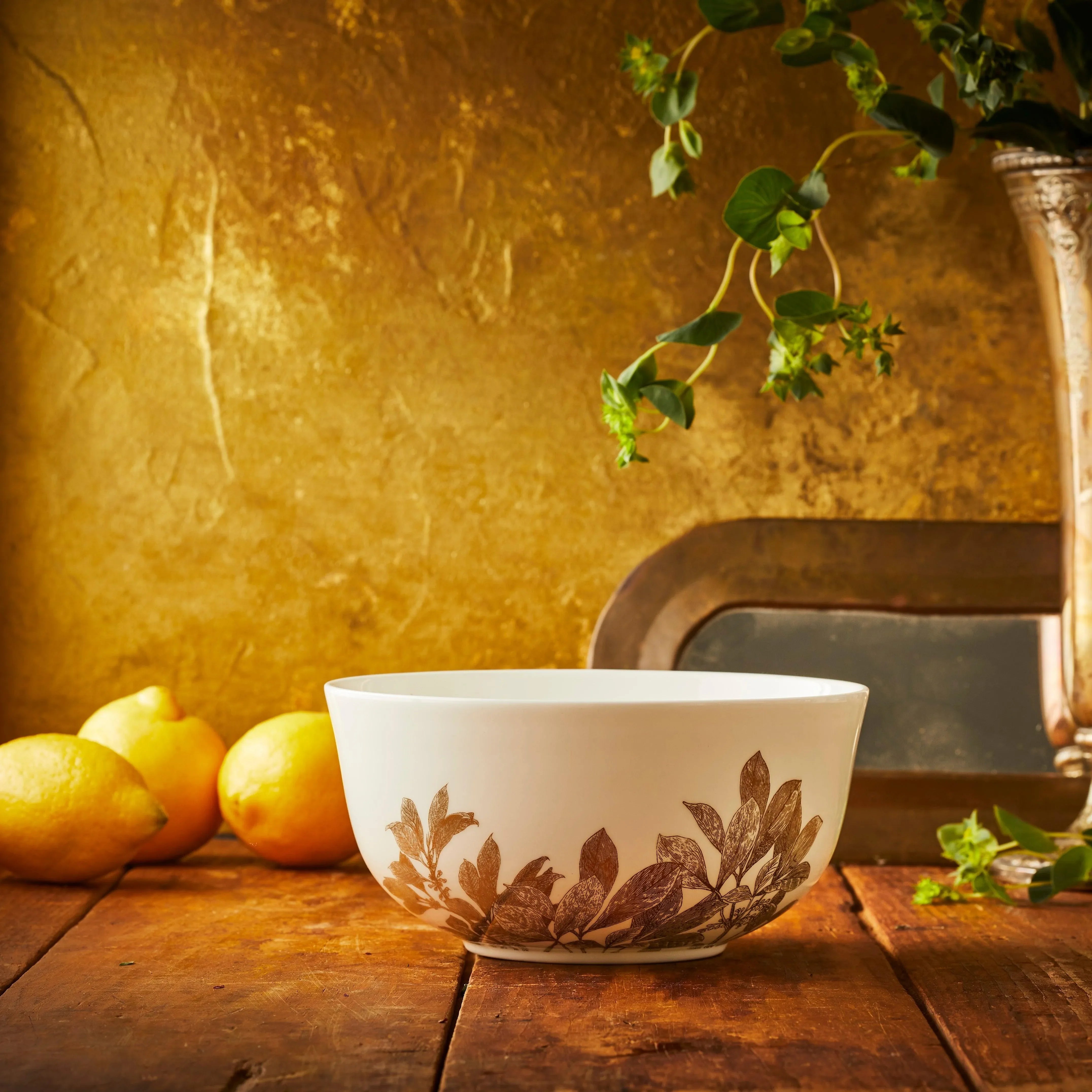 Arbor Gold Serving Bowl in Medium - The Mayfair Hall