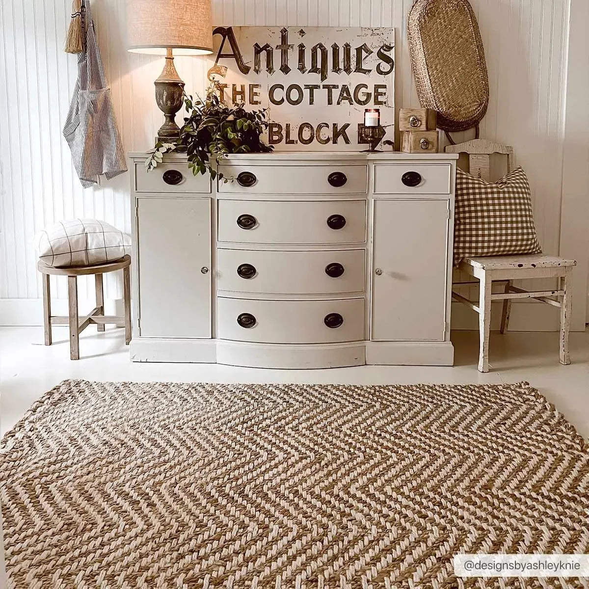 Aren Jute Area Rug - The Mayfair Hall