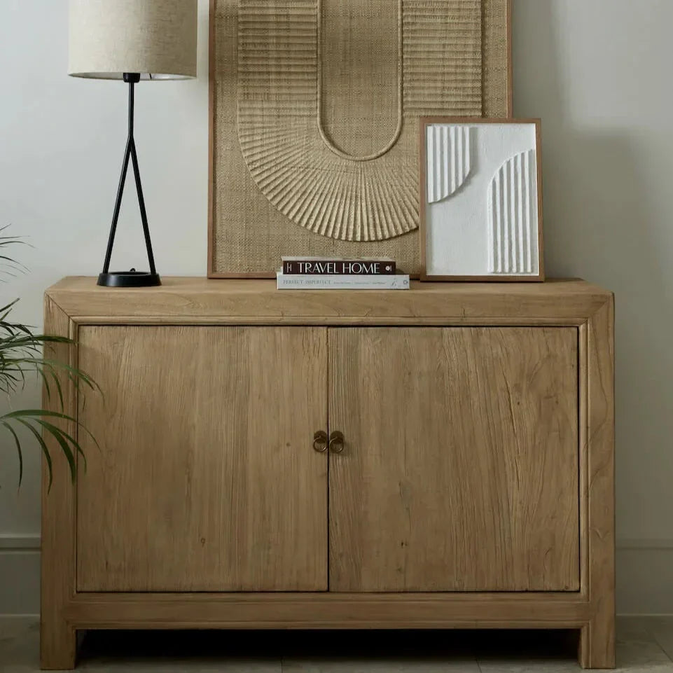 Arlo Two Door Elm Cabinet - The Mayfair Hall