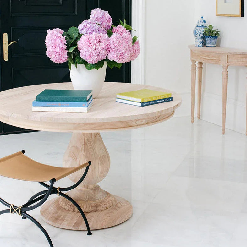 55" Charlotte Pedestal Table (Medium) - The Mayfair Hall