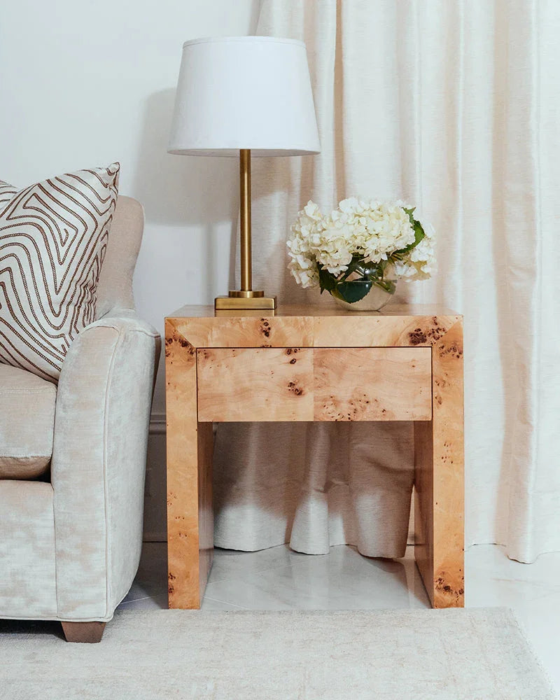 Chloe Burl End Table - The Mayfair Hall