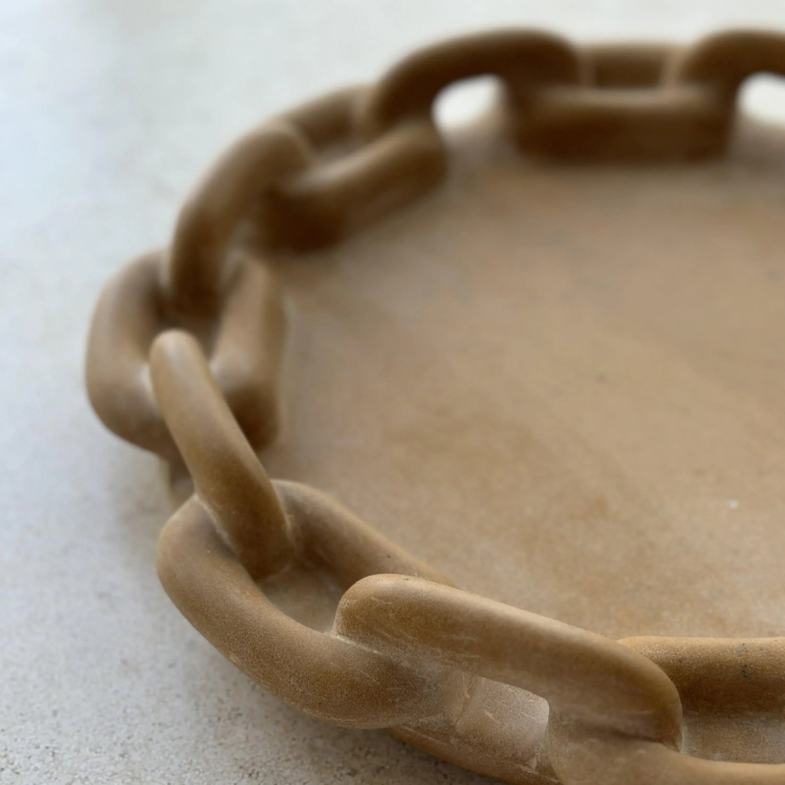 Marble Chain Tray in Honeycomb - The Mayfair Hall