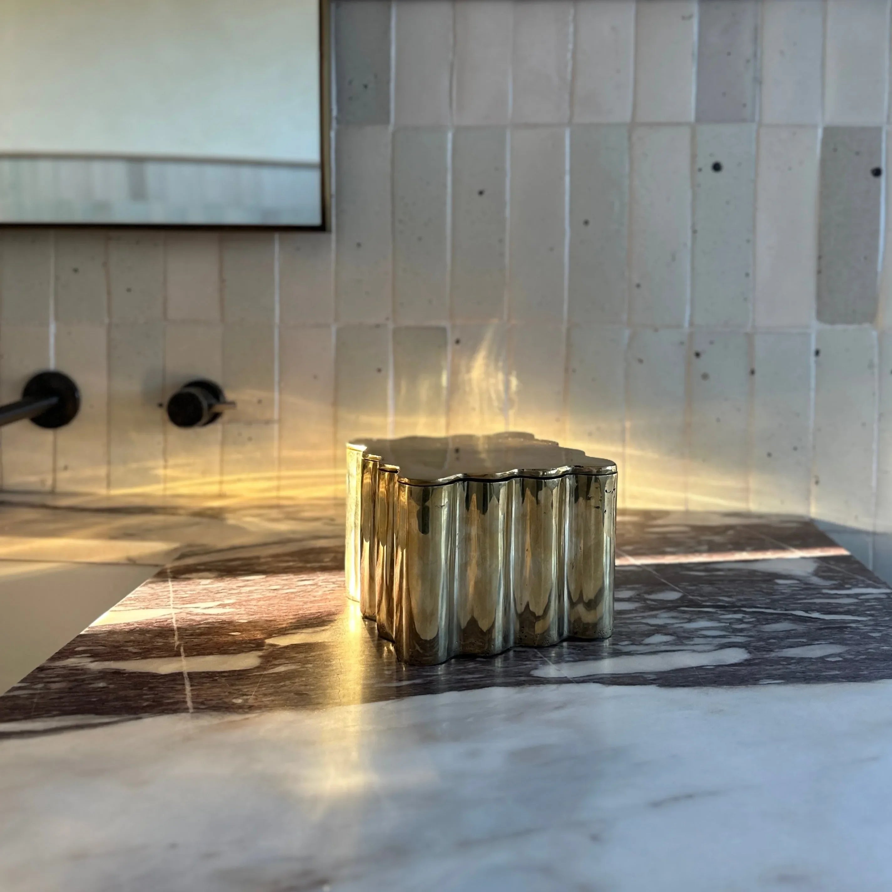 Brass Box Box with Lid - The Mayfair Hall