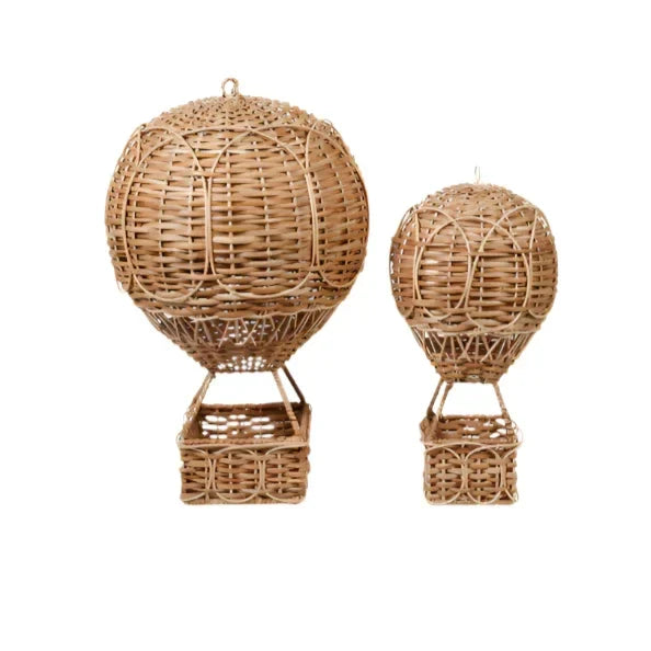Natural Wicker Hot Air Balloon - The Mayfair Hall