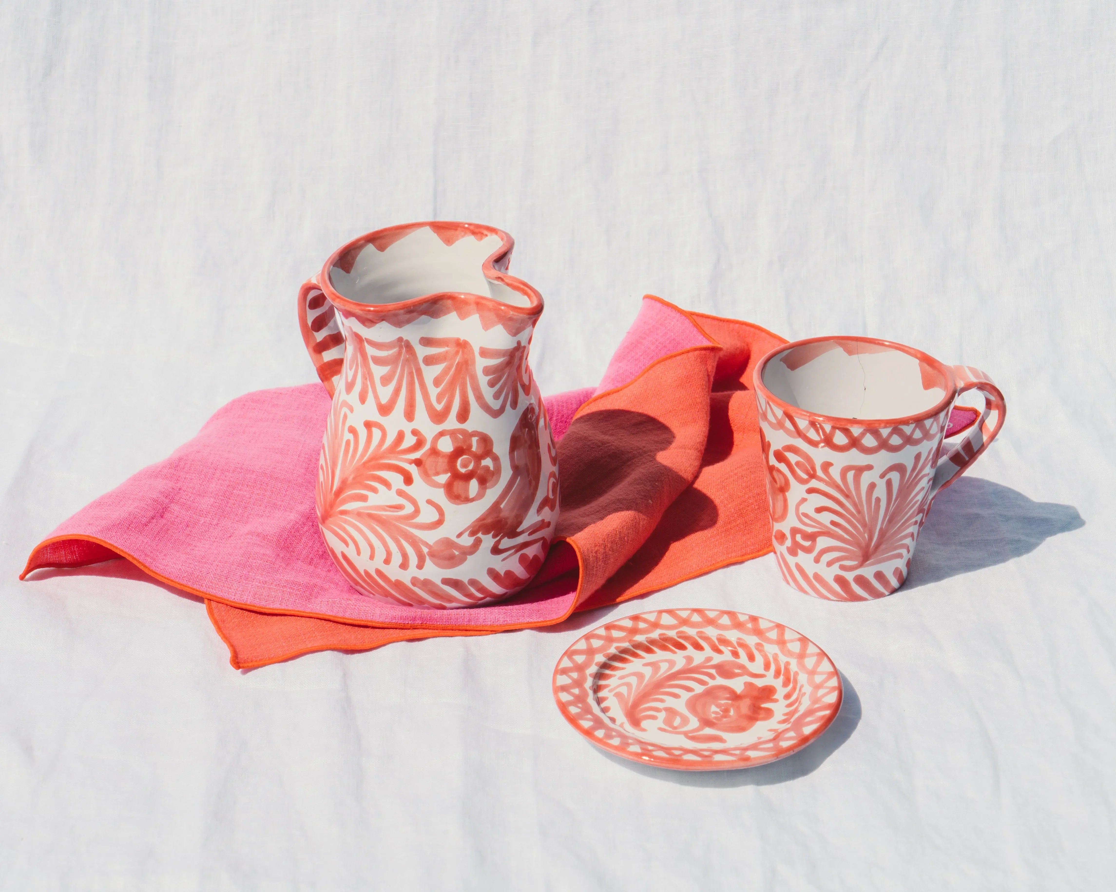 MINI plate with hand painted designs - The Mayfair Hall