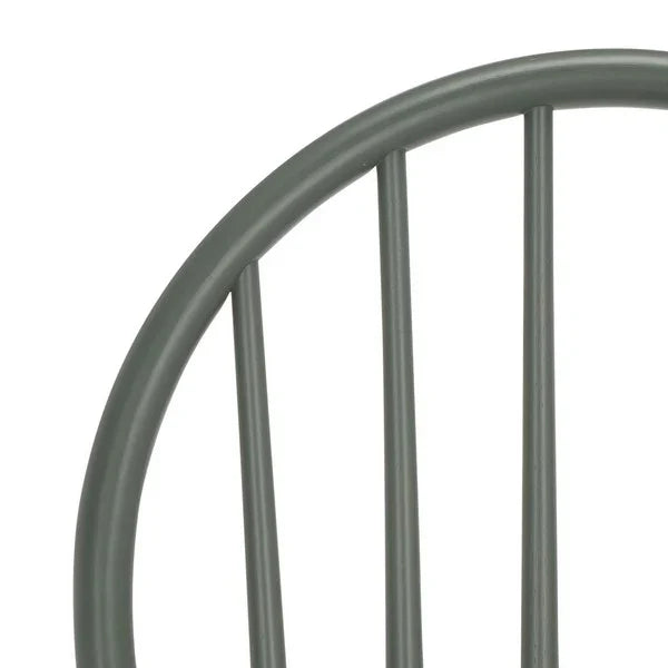 Omaha Wood Counter Stool in Dark Green
