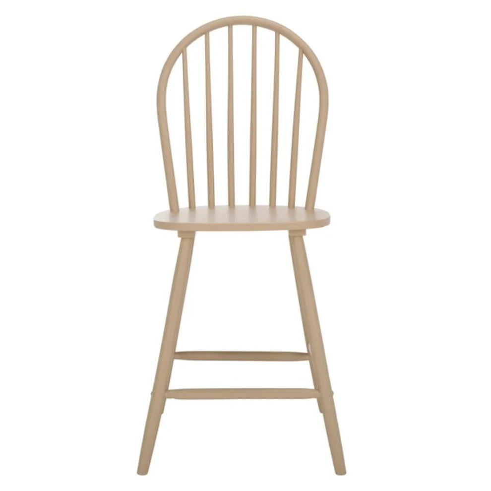 Omaha Wood Counter Stool in Khaki