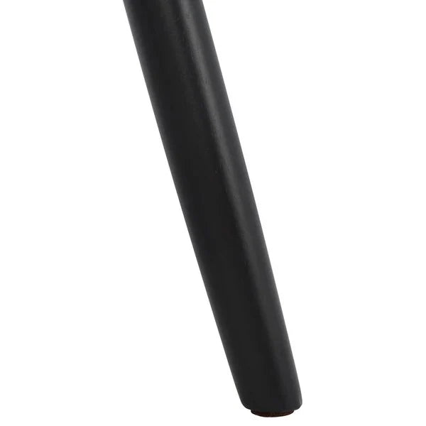 Omaha Wood Counter Stool in Black