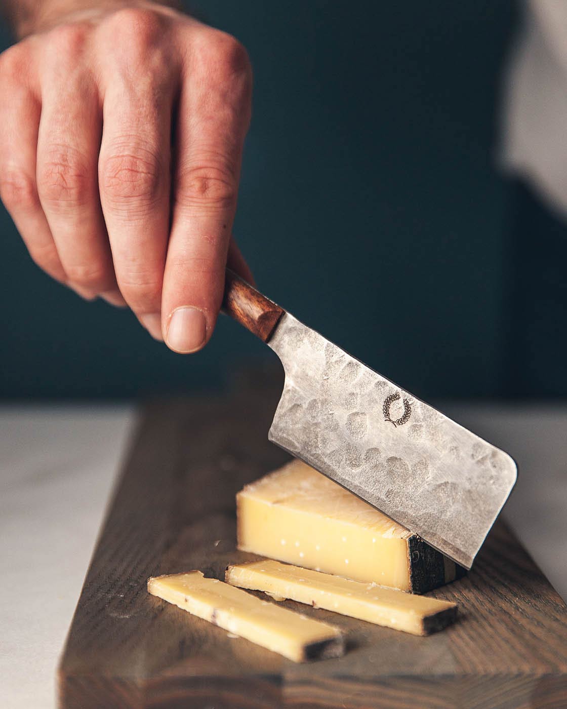 Artisan Forged Cheese Knives - Set of 4