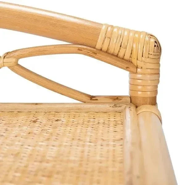 Bea Rattan Nightstand in Natural - The Mayfair Hall