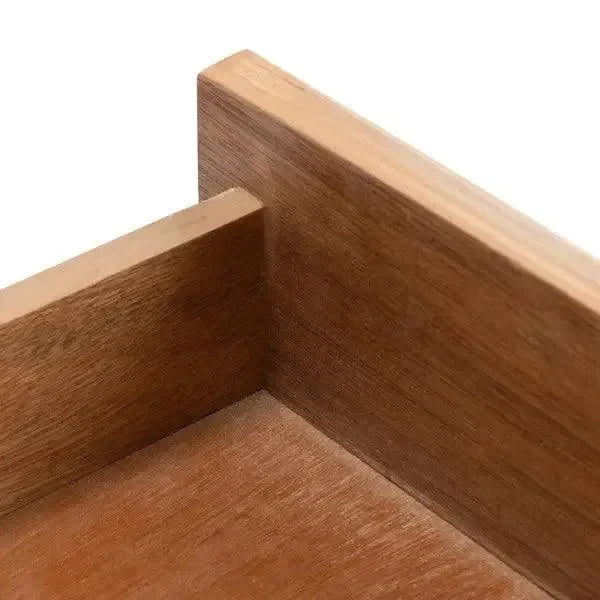 Bea Rattan Nightstand in Natural - The Mayfair Hall