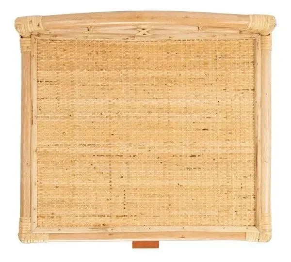 Bea Rattan Nightstand in Natural - The Mayfair Hall