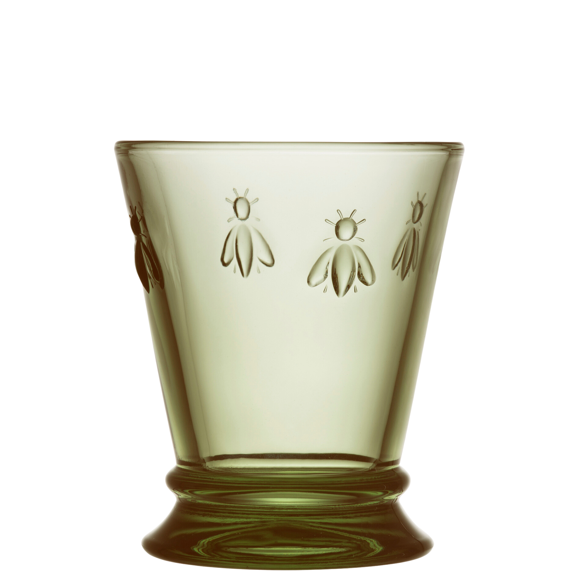 Tumbler in Olive with Bee Motif (Set of 6)