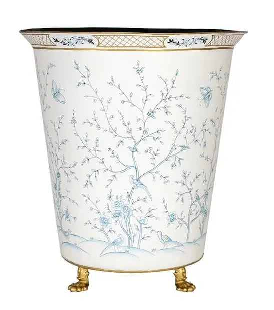 Ivory & Blue Chinoiserie Planter - The Mayfair Hall