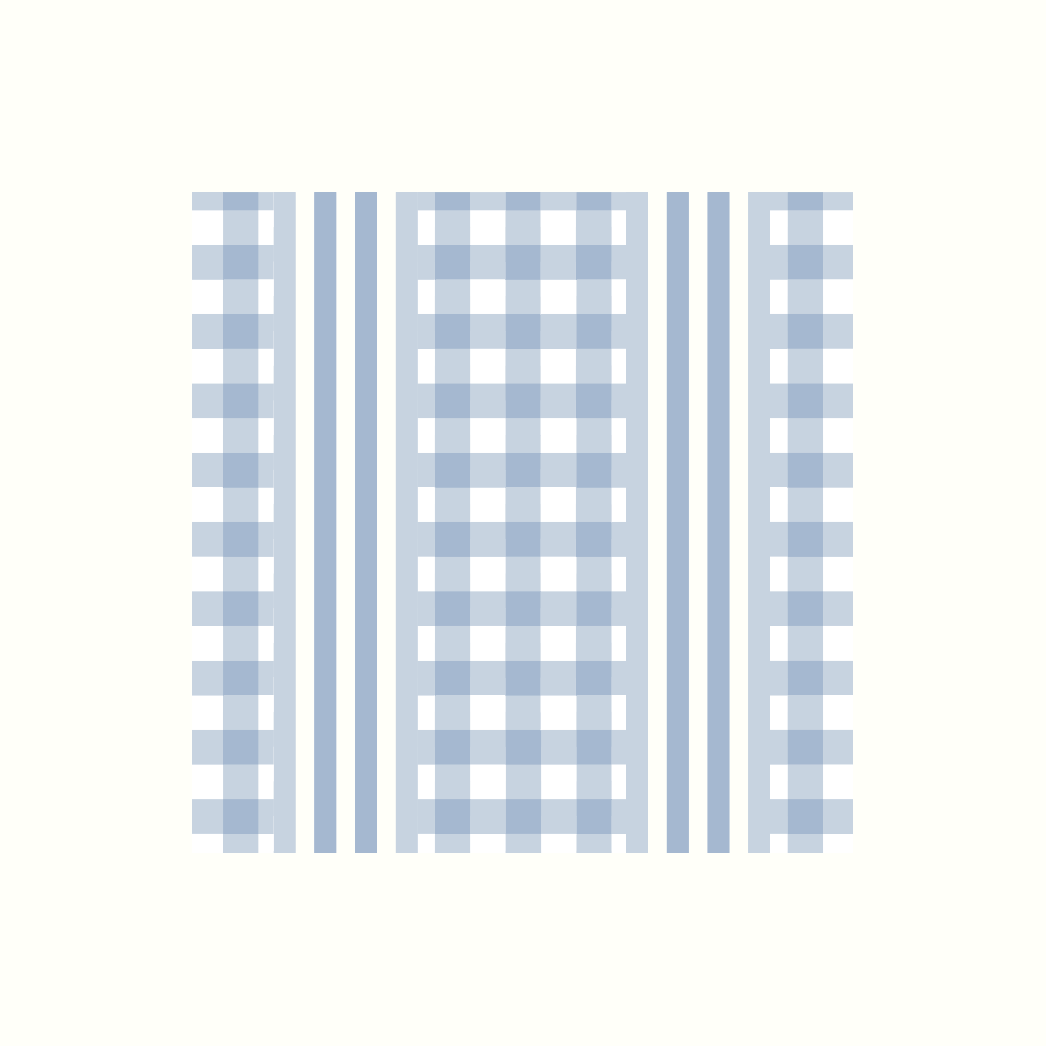 Gingham Cotton Dinner Napkins