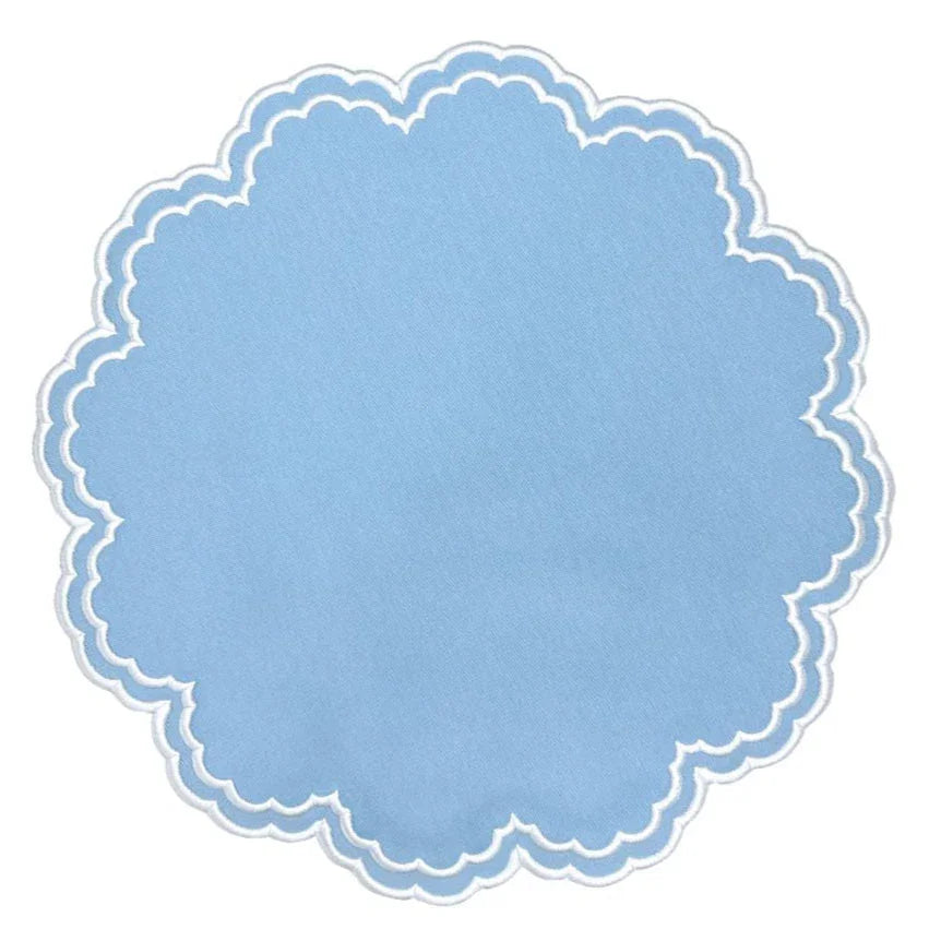 Bettina Napkin - Blue (Set of 4) - The Mayfair Hall
