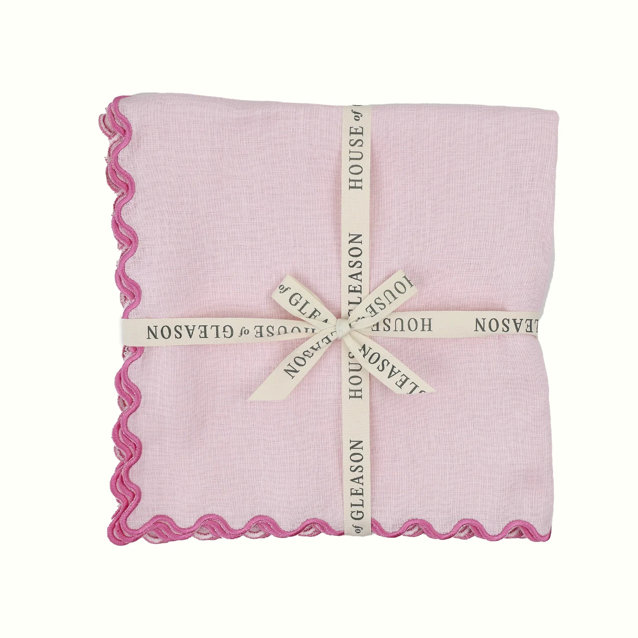 The Vivienne Dinner Napkins - Blush - The Mayfair Hall