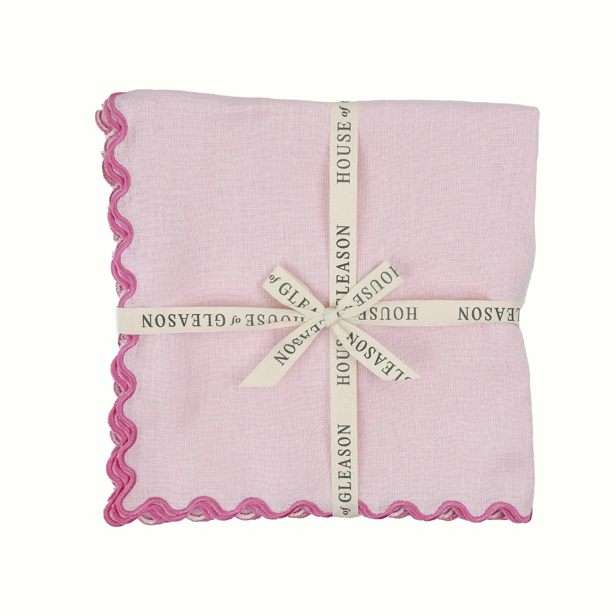 The Vivienne Dinner Napkins - Blush - The Mayfair Hall