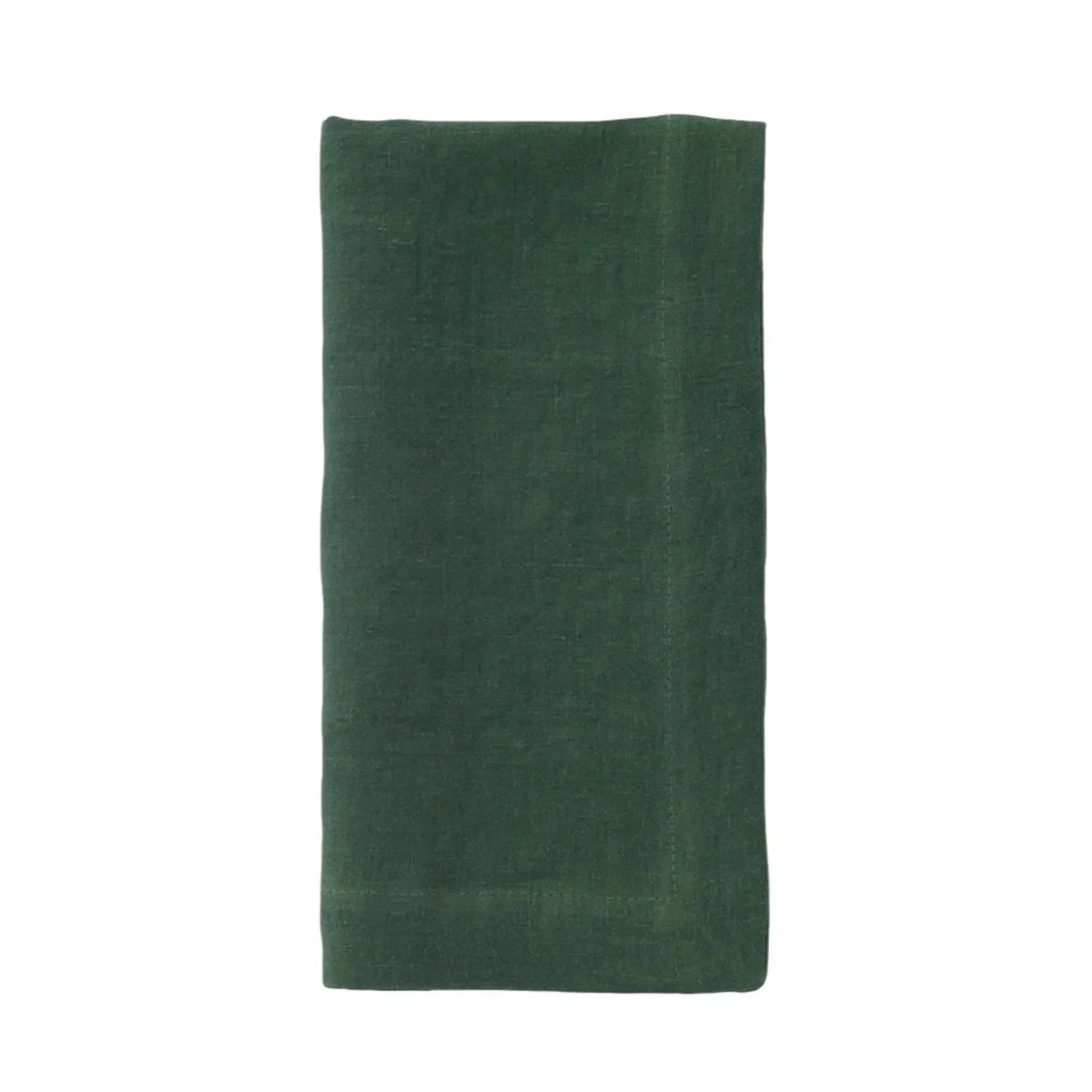 Bodrum Riviera Napkin Set in Forest Green - The Mayfair Hall