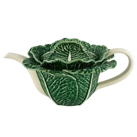 Cabbage Earthenware Tea Pot - The Mayfair Hall