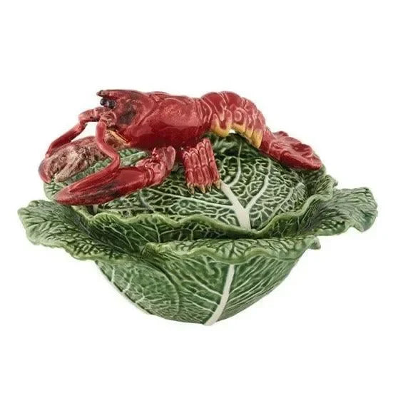 Cabbage Earthenware Tureen with Lobster element - The Mayfair Hall