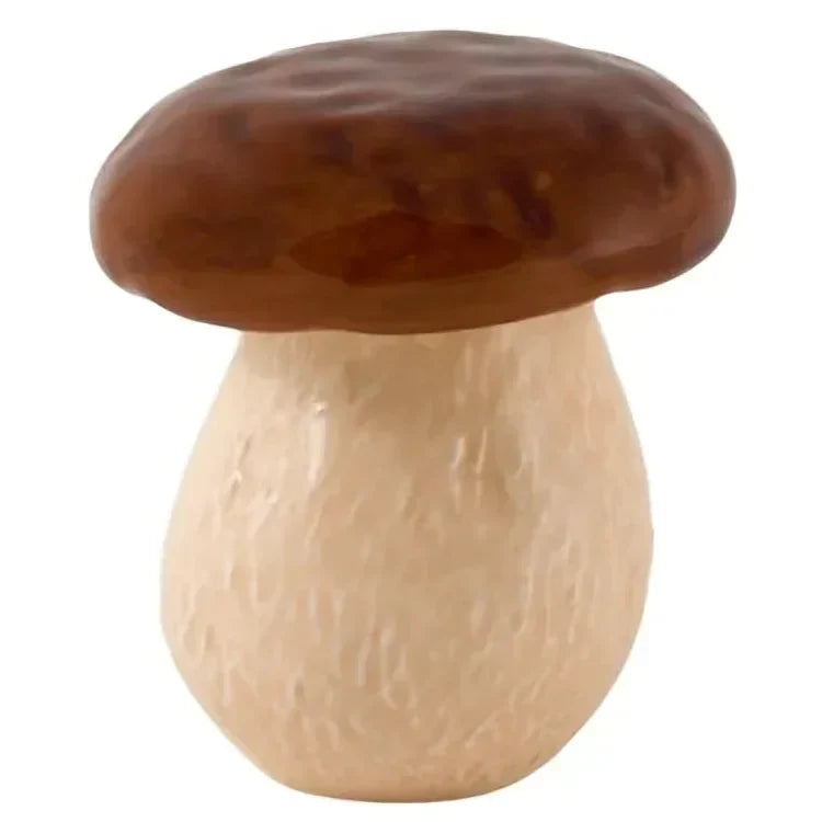 Small Earthenware Mushroom Box in Beige - The Mayfair Hall