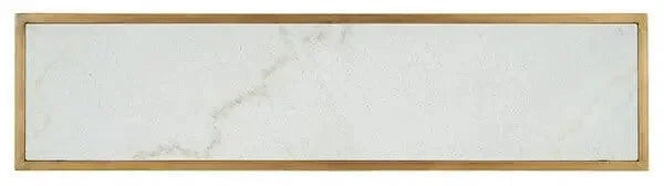 Brynna Metal Console Table in Bronze - The Mayfair Hall