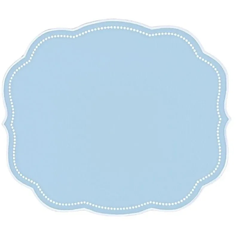 Charlotte Cotton Placemat in Blue (Set of 4) - The Mayfair Hall