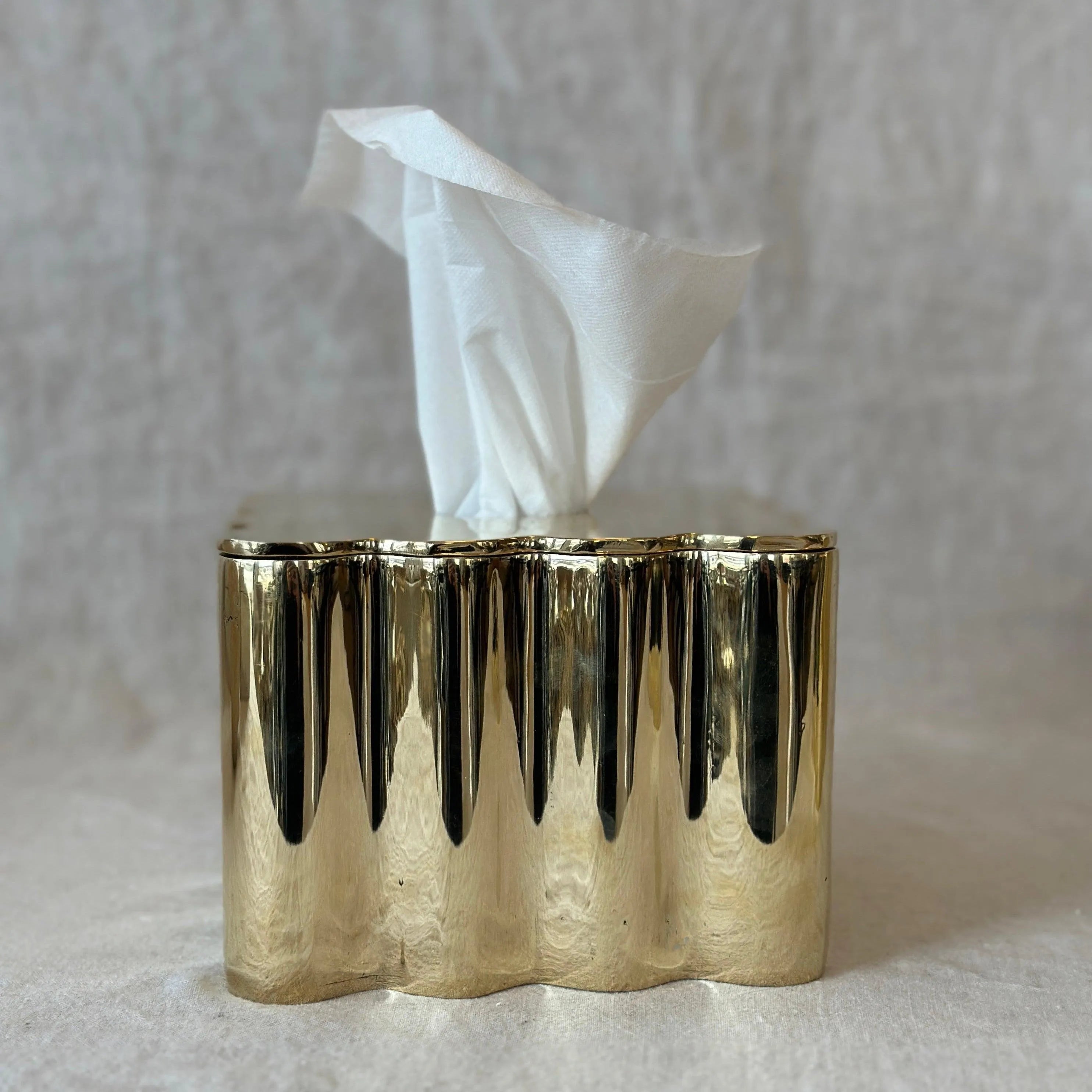 Brass Box Box, Tissue Holder - The Mayfair Hall