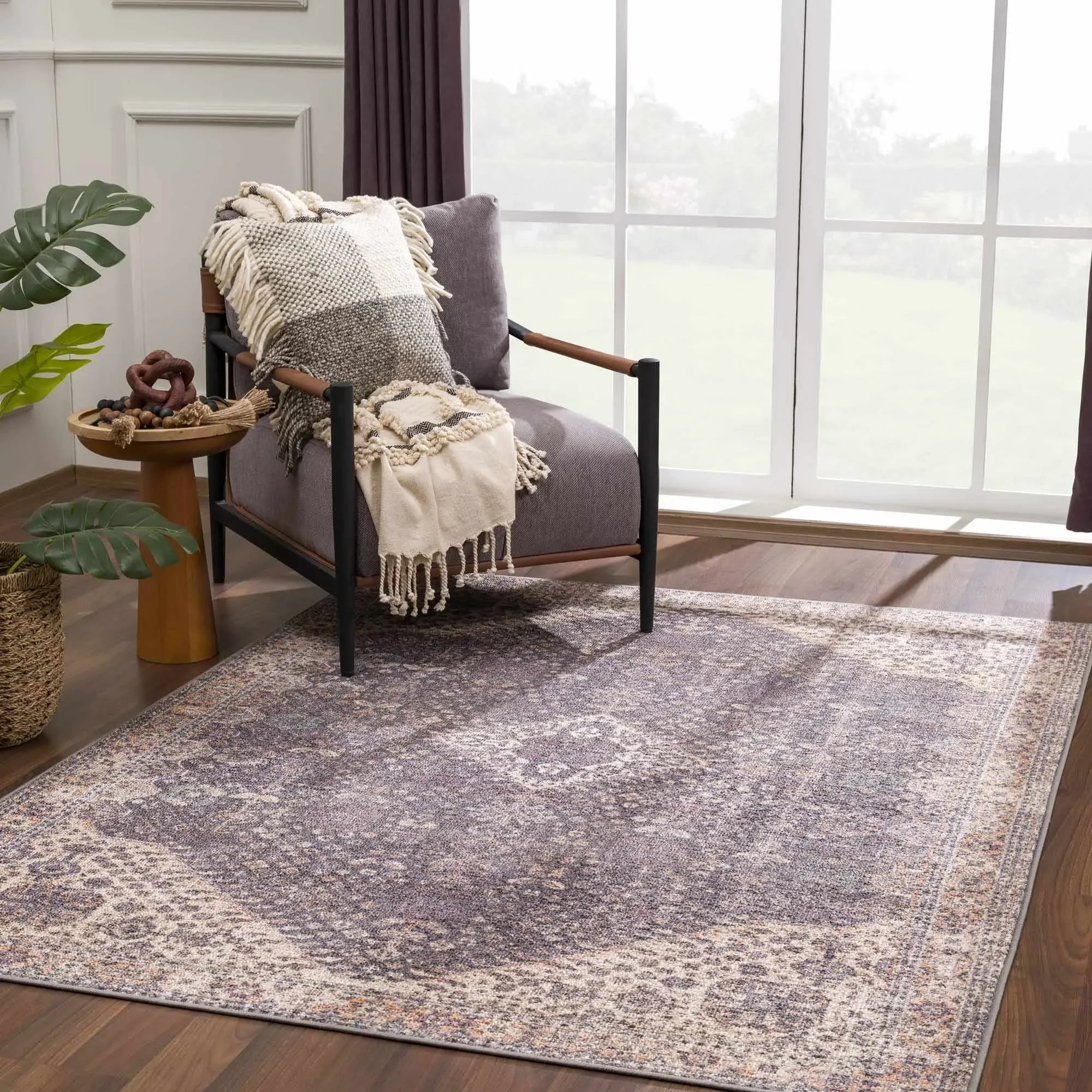 Seok Washable Area Rug - The Mayfair Hall