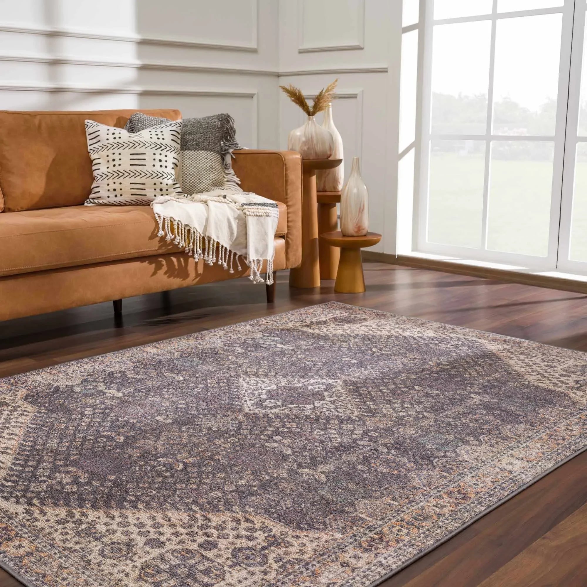 Seok Washable Area Rug - The Mayfair Hall