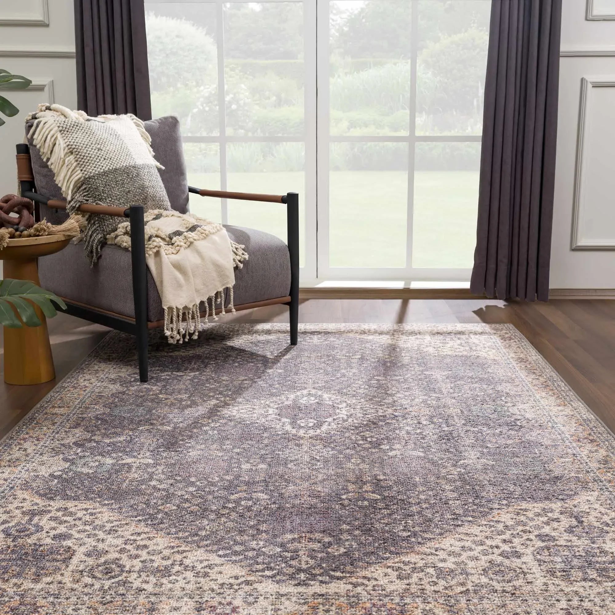Seok Washable Area Rug - The Mayfair Hall