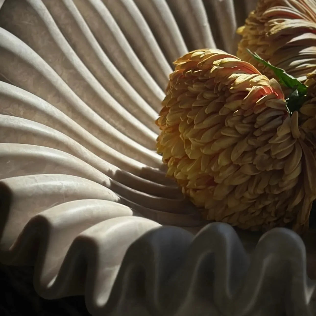 XXL Flutter Bowl in Oyster - The Mayfair Hall