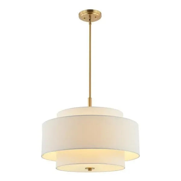 Cambrie Cotton Chandelier in White - The Mayfair Hall