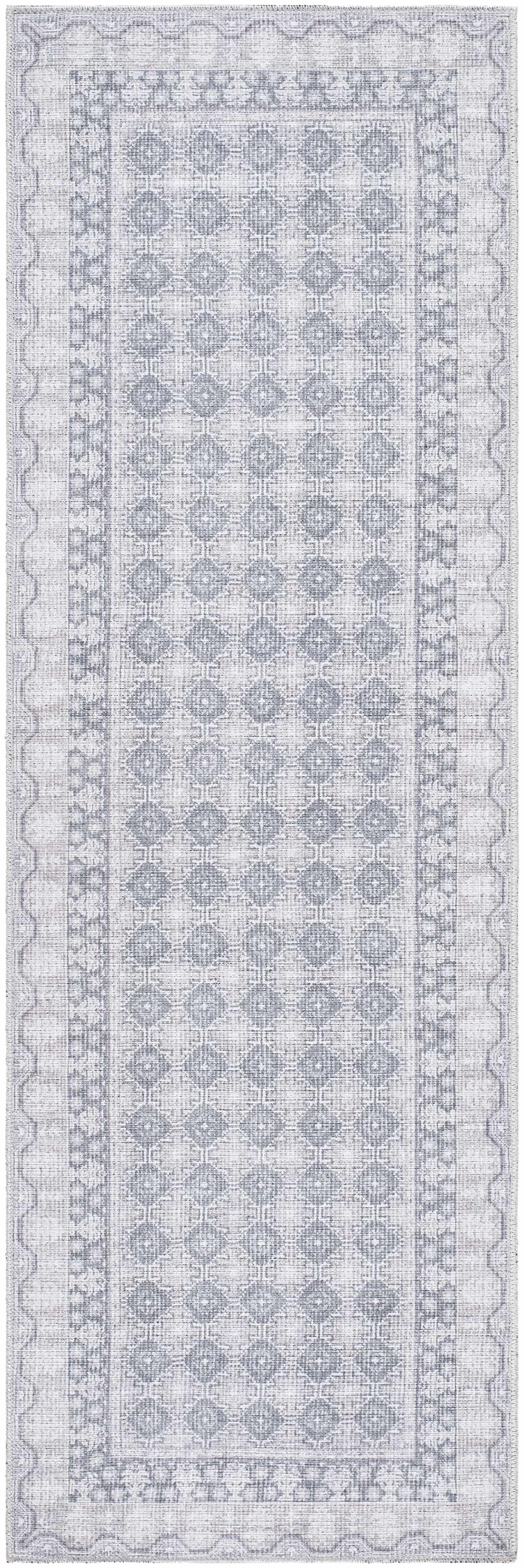 Rainier Blue Washable Rug | Our PNW Home X Livabliss