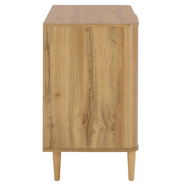 Brey 3 Drawer Chest in Oak