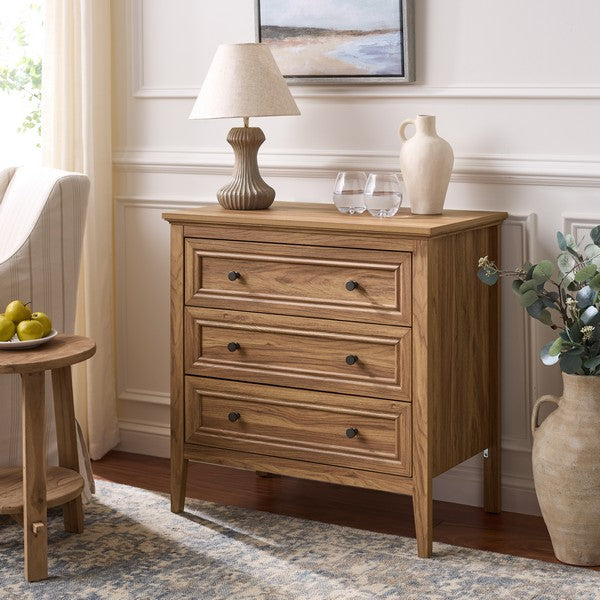 Sondra 3 Drawer Chest in Oak