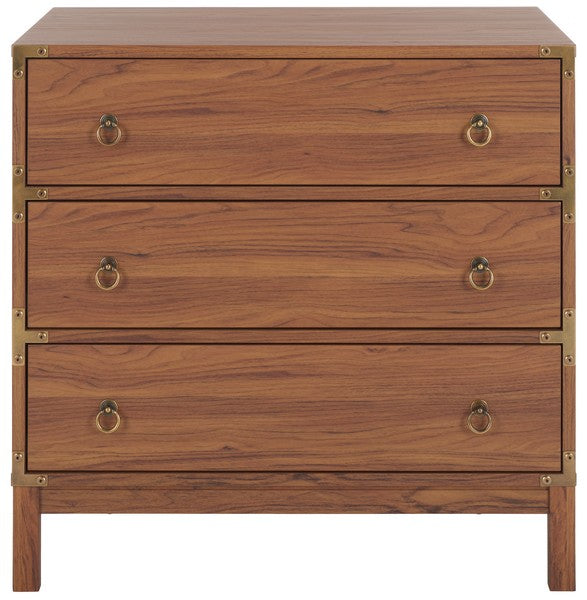 Galio 3 Drawer Chest in Walnut
