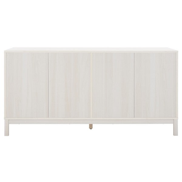 Galio 6 Drawer Chest in Bleached White