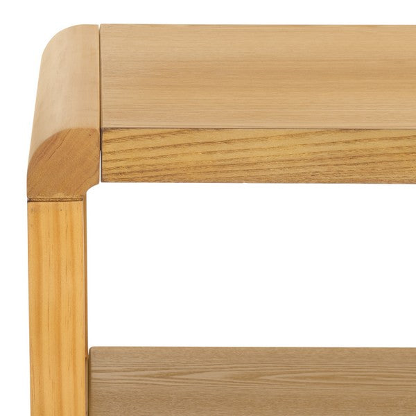 Omara 4 Tier Console Table in Natural