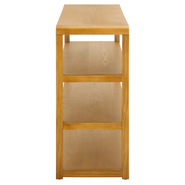 Omara 4 Tier Console Table in Natural