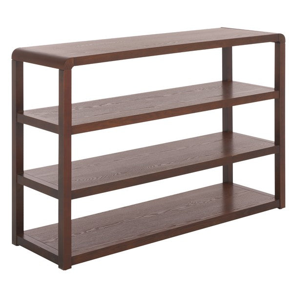 Omara 4 Tier Console Table in Walnut