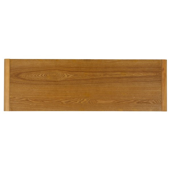 Omara 2 Shelf Console Table in Natural