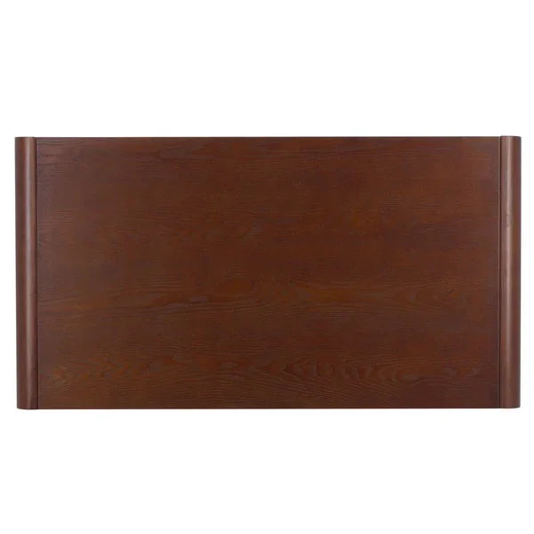 Omara Wood 2-Tier Coffee Table in Walnut - The Mayfair Hall