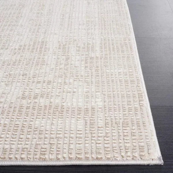 Continental Polyester Rug in Ivory and Beige - The Mayfair Hall