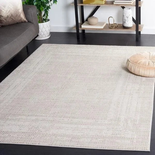 Continental Polyester Rug in Ivory and Beige - The Mayfair Hall