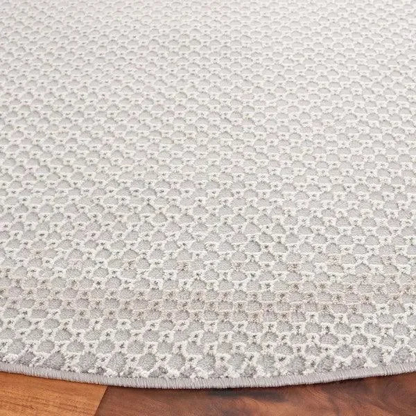 Continental Polyester Rug in Light and Dark Gray - The Mayfair Hall