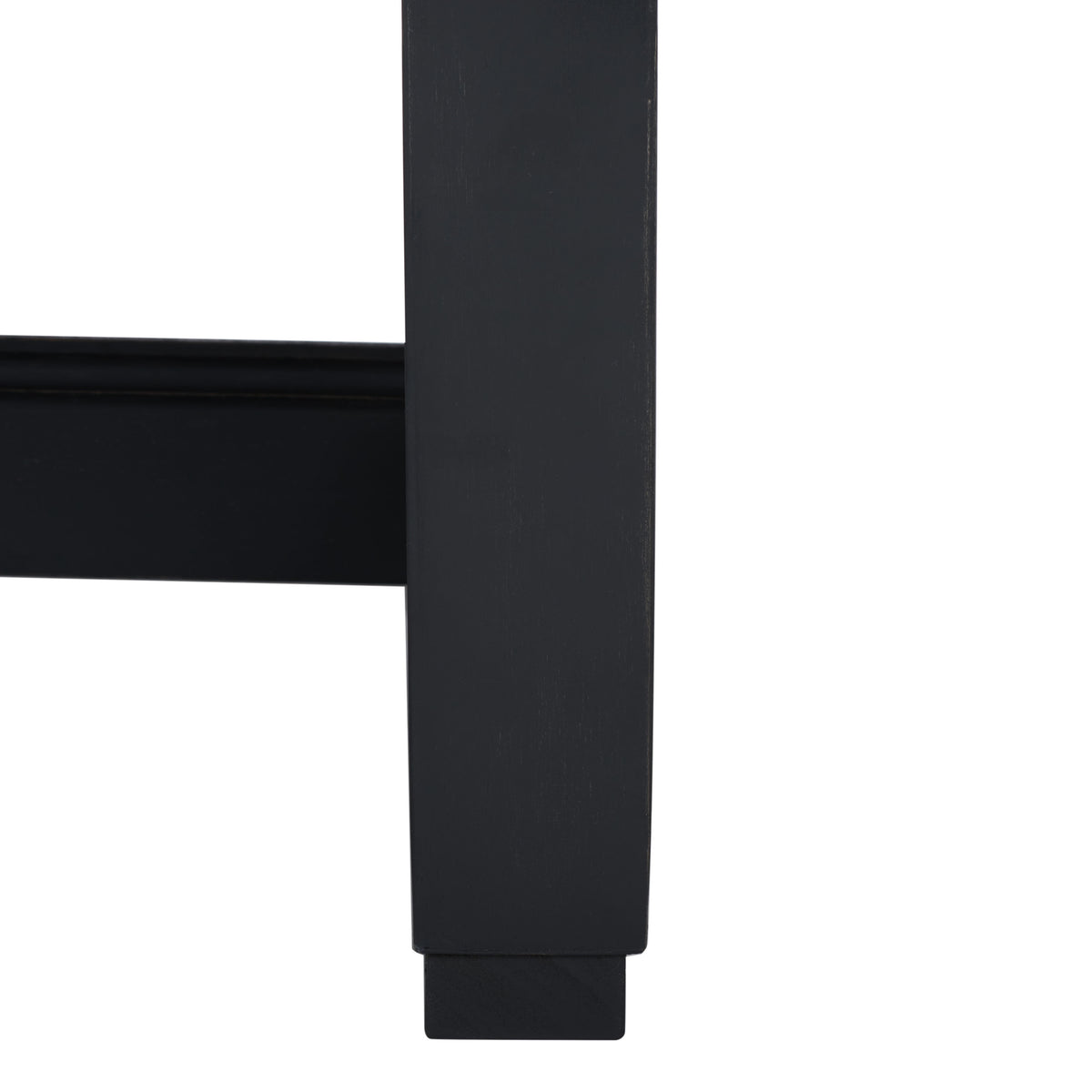 Montford Aluminum Coffee Table in Black